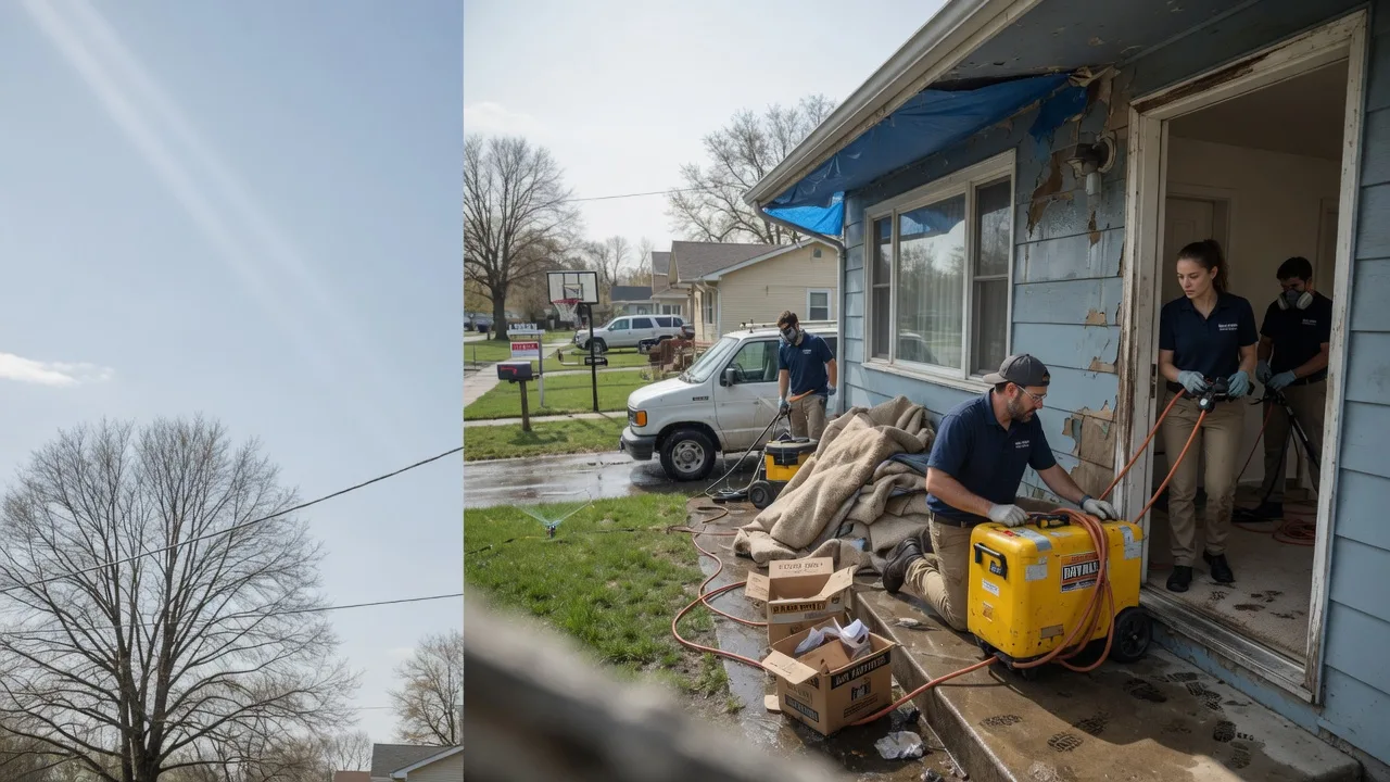 Basement Flood Cleanup in Speedway, IN near me
